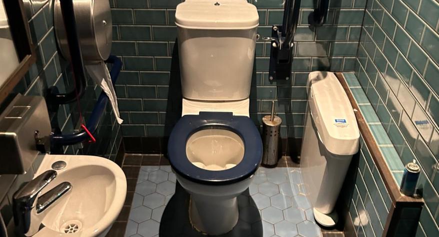 Commercial bathroom plumbing leaks