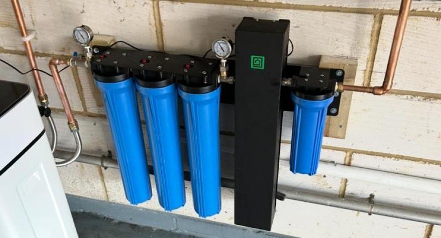 Water filtration install